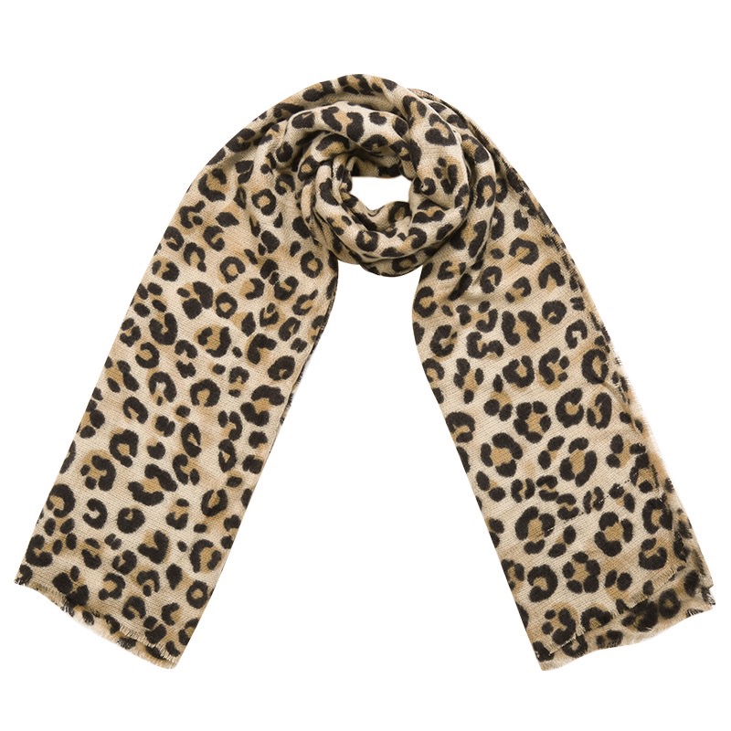 Sjaal soft panter