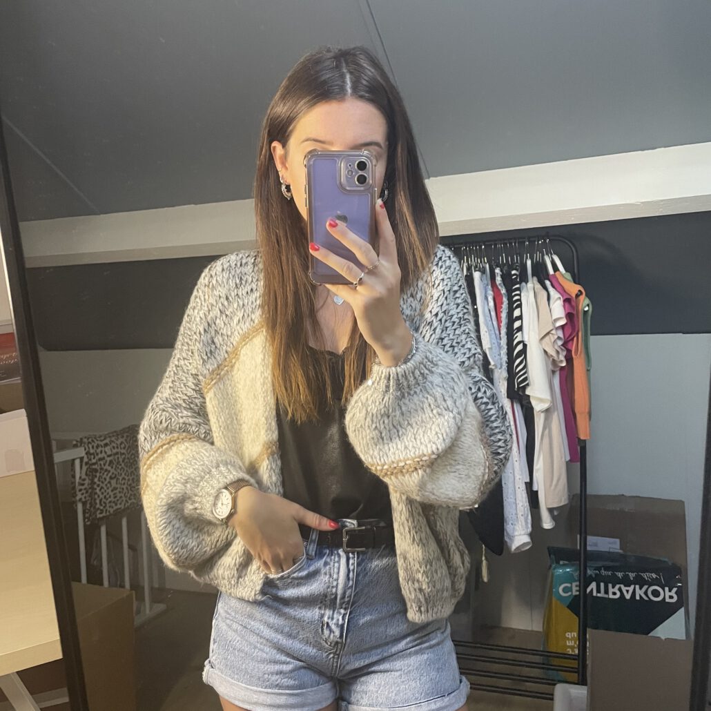 Vest Bella | grijs