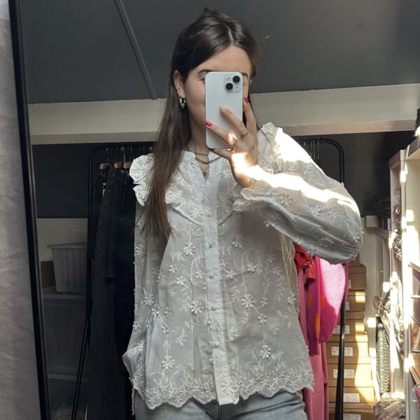 Blouse Kiki | wit - Afbeelding 2