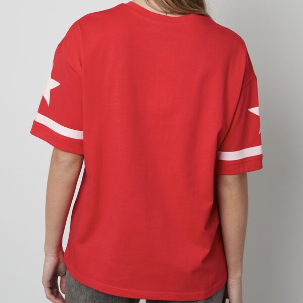 Sporty girl tshirt | rood - Afbeelding 2