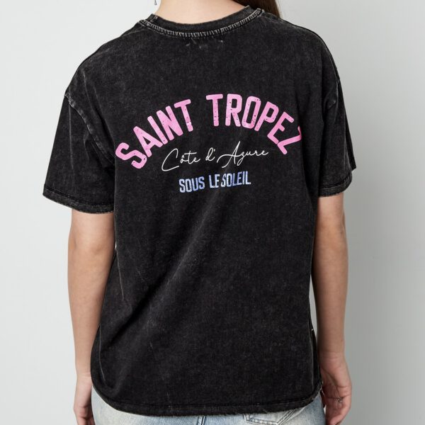 Tshirt Saint Tropez | grijs - Afbeelding 2