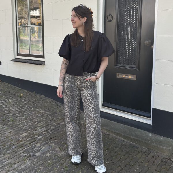 Wide leg jeans | panter
