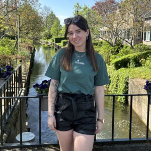 Leather look short | zwart