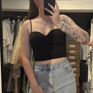 Top Rachel | zwart