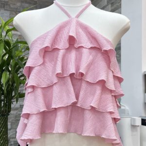 Halter top Lisa | roze