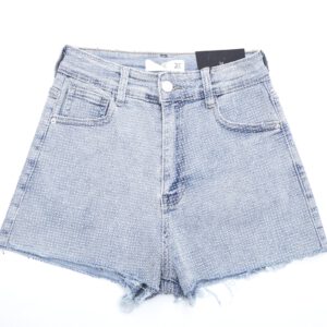 Laulia | Denim glitter short