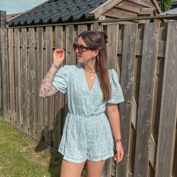 Playsuit Puk | lichtblauw