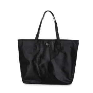 Metallic shopper | zwart