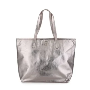 Metallic shopper | grijs