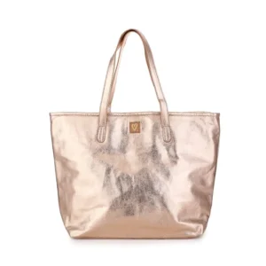 Metallic shopper | champagne