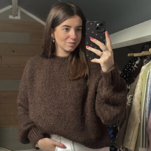 Knit Joni | bruin