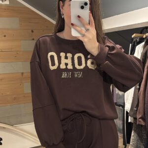 Joggingset Soho | bruin