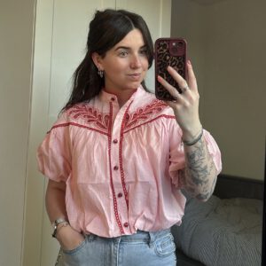 Blouse Filou | roze