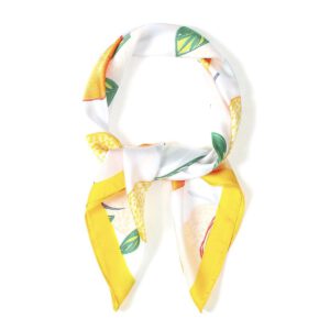 Sjaal met fruitmotief