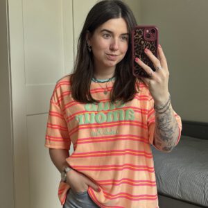 Tshirt club amour | peach