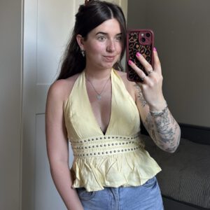 Top Maisie | geel