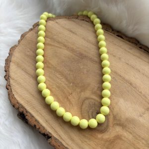 Parelketting | geel