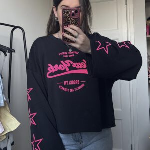 Sweatshirt NY star | navy