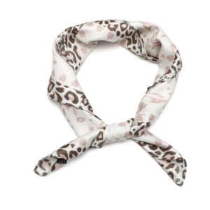 Sjaal met motief | beige